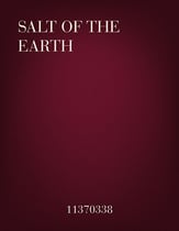 Salt of the Earth SATB choral sheet music cover